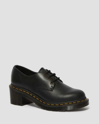 Tenis Dr Martens Amory Wanama Cuero Heeled Para Mujer DR4942B